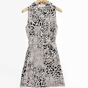 Anthropologie Cloth & Stone Spotted Utility Dress